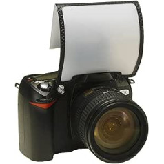 LumiQuest Soft Screen Flash Diffuser & Light Softener, Universal Classic Design for Digital SLR Cameras, with UltraStrap, Neon Green