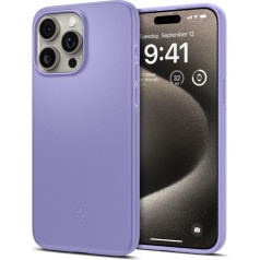 Spigen Защитный чехол для iPhone 15 Pro Max Thin Fit фиолетовый