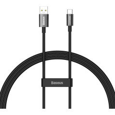 Кабель Superior Series SUPERVOOC USB-A — USB-C 65 Вт, 1 м, черный