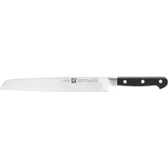 ZWILLING Pro Bread Knife, Blade Length: 23 cm, Stainless Special Steel, Plastic Handle, Black