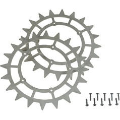 AL-KO Wheel Clamp Set for AL-KO Robotic Lawnmower with Mounting Bolts