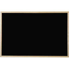 Bi-Office, Blackboard Basic, Kreidetafel mit Kiefer Rahmen, 80x60см