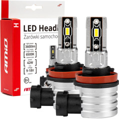 Автомобильные лампы led h-mini h11 amio-03333