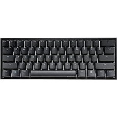 Ducky ONE 2 Pro Mini Gaming Keyboard, RGB LED, Gateron Yellow (US)