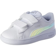 PUMA Girls' Smash V2 Holo V Inf Trainers