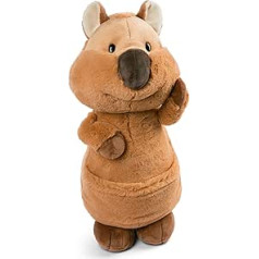NICI Cuddly Toy Quokka Mola 70 cm - Sustainable Plush Toy for Girls, Boys & Babies - Fluffy Soft Toy for Cuddling & Playing - Cuddly Toy from the Wild Friends GO Green Collection