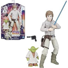 Star Wars Hasbro – C1627 Forces of Destiny – Luke Skywalker & Yoda – Spielfiguren Set