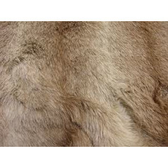 Luxus Tier Kunstfell Stoff Braun Ombre - Braun Ombre, 1Mtr - 150cm x 100cm