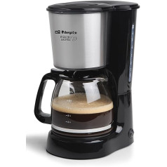 Orbegozo CG 4032 Filter Coffee Machine for 15 Cups, Glass Jug, Anti-Drip Function, 800 W Power