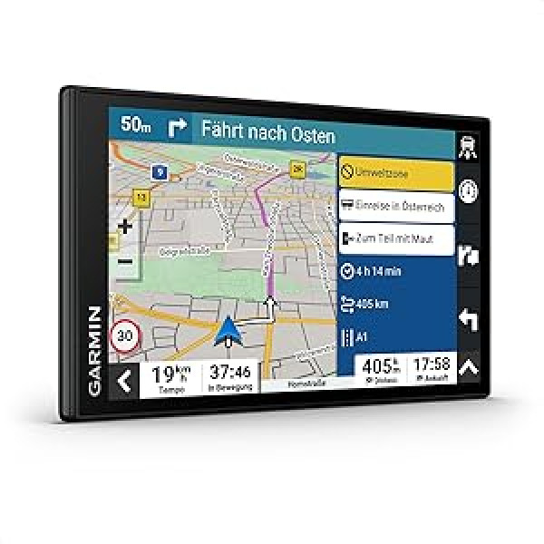 Garmin DriveSmart 66 MT-S Amazon Alexa - Navigation Device with Alexa Built-in, Bright 6 Inch (15.2 cm) HD Display, 3D Europe Maps with Environmental Zones, Traffic Information in Real Time via Garmin