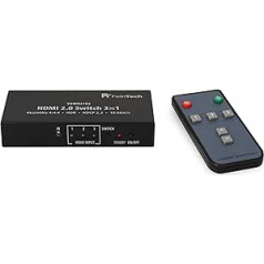 FeinTech VSW03102 HDMI Switch 3x1 Automatic Switching 4K 60Hz HDR CEC Ultra-HD