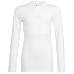 Футболка adidas TECHFIT LS Tee Y H23156 / белый / 152 см