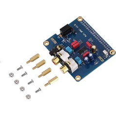 HiFi DAC + Sound Card I2S Interface Suitable for Raspberry Pi 3, Digital Audio Card, for Raspberry PI 3 Model B / 2B / B