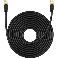 RJ45 Ethernet High Speed Cat.8 40 Гбит/с LAN Кабель LAN 10 м черный