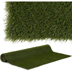 Искусственная трава для террасы, балкона, мягкая 30 мм 20/10 см 200 х 500 см