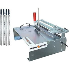 Saw Table for XXL Cable Duct on Mitre Saw + 4 Jigsaw Blades - Instead of Band Saw