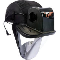 JSP - JSP  PowerCap Active, Atemschutzmaske, 8 Stunden, Mehrfachstecker, schwarz, (CAE601–941–100)