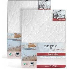 SETEX waterproof absorbent fleece mattress toppers.