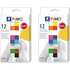 Staedtler Fimo Soft Colour Pack (12 Colours, Double Pack)