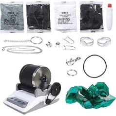 Neamou Rock Polisher -Kit,Rock Kit Komplettes Rock Kit | Rock Kit, Rotary Stone Polisher STEM Geschenk für Erwachsene Kinder, Geologie Hobby Spielzeug für Erwachsene Kinder