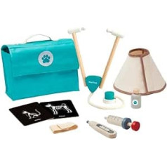 PlanToys 3490 Veterinary Set, Multiple Colour