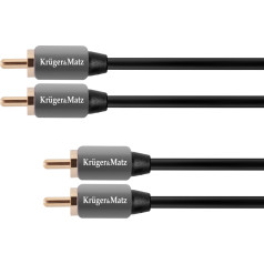 Кабель 2RCA-2RCA 3,0 м Kruger&Matz