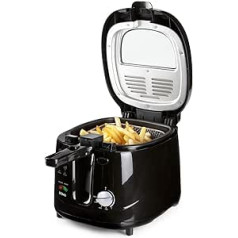 Domo Fritteuse B-Smart DO461FR, Schwarz, 2,5 Liter