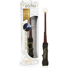 WOW! Stuff Harry Potter Wand Lumos 17.8 cm Light Painting Official Wizarding World Harry Potter Gifts, Harry Potter Fan Items and Collectible Costume Accessories for Fans from 8 Years, 7 Inch Wands