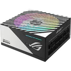ASUS ROG Loki SFX-L 850W Platinum (Fully Modular Power Supply, 80+ Platinum, Lambda A Certified, 120 mm PWM ARGB Fan, Aura Sync, ATX 3.0 Compatible, PCIe 5.0 Ready)