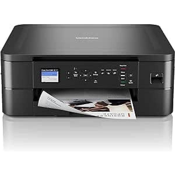 Brother DCP-J1050DW Colour 3-in-1 Colour Inkjet Multifunction Printer Scanner Copier Black 400 x 151 x 343 mm 17/9 Pages/min