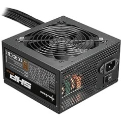 Sharkoon SHP Bronze 600 Watt, PC Power Supply, 80 Plus Bronze