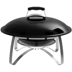 Weber 2750 mobile pit with Stand, Black