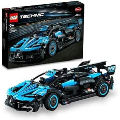 LEGO 42162 Technic Bugatti Bolide Agile Blue 9+ 905 Pieces Filled with Lifelike Details, Blue