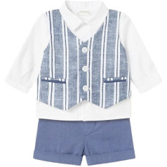 Mayoral Set of Shorts Vest for Baby Boys Blue