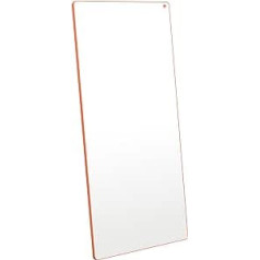 Nobo Detachable & Portable Magnetic Whiteboard Steel 900 x 1800 mm Orange Frame Double Sided Lightweight Move & Meet System White 1915565