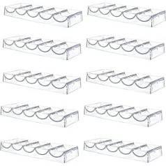 SEETOOOGAMES Clear acrylic poker chip racks