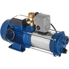 1800W Centrifugal Pump 2850 U/min 150L/min Kreiselpumpe Hauswasserwerk Gartenpumpe Pumpensteuerung Max. Förderhöhe: 98 m