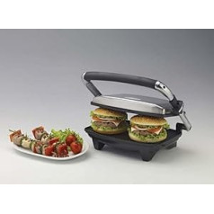 Ariete Ariete Toast & Grill (Slim), 1000 Watts, Silver by Ariete