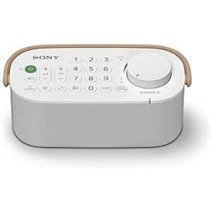 Sony SRS-LSR200 Portable TV Radio Speaker, White