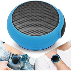 ANCwear Bluetooth Speaker Wireless with Bass, HD Sound, Portable Speaker Built-in in Mic, 9.5 Hours Playtime, IPX6 Waterproof, for Outdoor and Home (Blue)