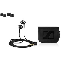 Sennheiser CX 300 II Precision In-Ear Headphones 1.2 m Cable Length 3.5 mm Jack Plug Carry Case Ear Adapter Set S/M/L