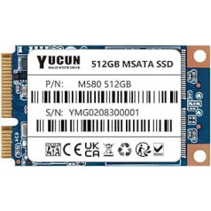 YUCUN MSATA III Internal Solid State Drive 512GB SSD