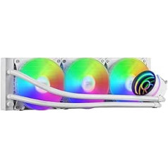 MARSGAMING ML-ONE360 White, CPU Water Cooling, TDP 550W, Infinity Mirror, 3 Silent FRGB Fans, Universal Multisocket, for Desktop