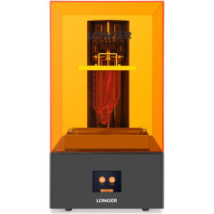 3D Printer Resin 3D Printer Orange 4K 3D Printer Photopolymerisation 3D Printer Monochrome 5.5 Inch 4K Display Parallel LED Lighting Large Print Size 4.72 Inch x 2.68 x 7.48