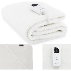 Коврик с электроподогревом для массажной кровати, 5 уровней регулировки, 180 x 75 см, 60 Вт, ягненок