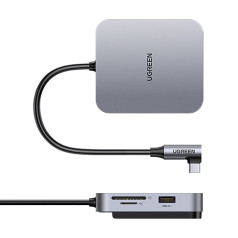 Дополнительные порты HUB для iMac USB-C — 3x USB + устройство чтения карт SD TF, серые