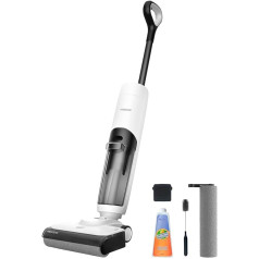 Proscenic WashVac F10 Wireless Wet/Dry Vacuum Cleaner, 3-in-1 Suction Wiper, 30 min Runtime, Wireless Floor Cleaner with LED Display, Lightweight and Practical, Ideal for Stubborn Dirt and Pet Hair