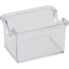 Piazza – Porte Sucre Transparent Plastic (Pack of 2 Pieces) 5074022