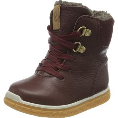 ECCO Baby Girls' Crepetray Chocolat First Walker Shoe Hi-Top Trainers, 23 EU