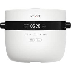 Instant Rice Cooker and Steamer - Automatic Versatile Rice Cooker, Steamer and Saute Pan/Frying Pan - Removable, Dishwasher Safe Pot (12 Cups/2.8 L) - Up to 20 Servings